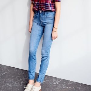 Madewell High riser skinny